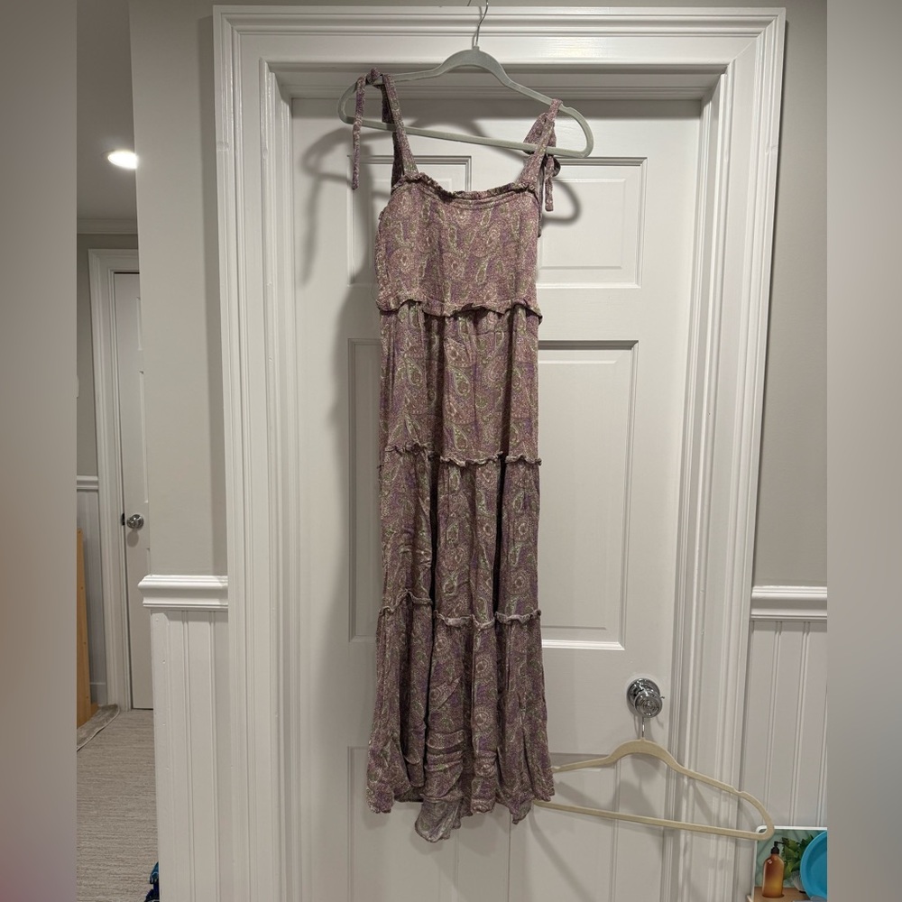 Lush Purple Paisley Dress S